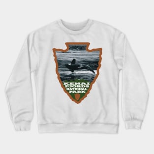 Kenai Fjords National Park arrowhead Crewneck Sweatshirt